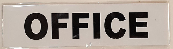 OFFICE Sign White ( ALUMINIUM )