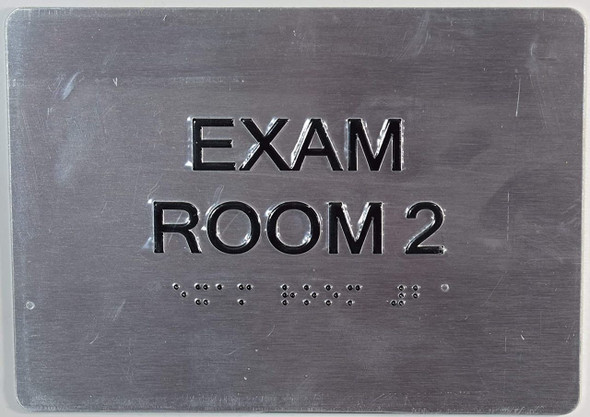 EXAM Room 2  with Tactile Text and Braille  -Tactile s The Sensation line