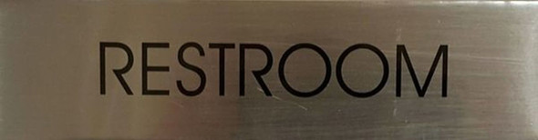 RESTROOM SIGN - Delicato line