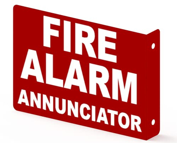 FIRE Alarm Annunciator Projection Sign- FIRE Alarm Annunciator 3D Sign