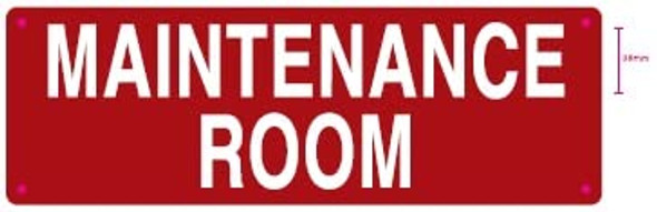 SIGN MAINTAINANCE Room