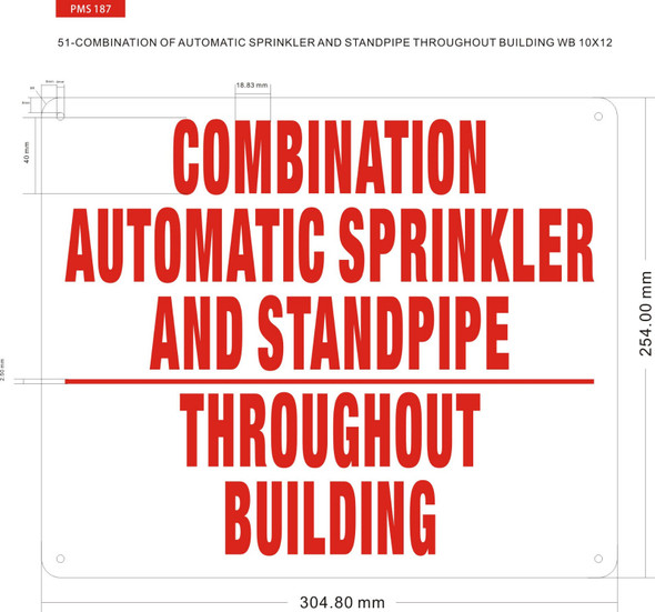 COMBINATION OF AUTOMATIC SPRINKLER AND STANDPIPE THROUGHOUT BUILDING