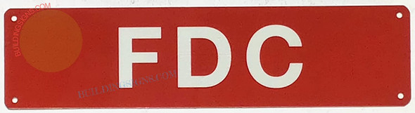FDC Signage - FIRE DEPARTMENT CONNRECTION Signage