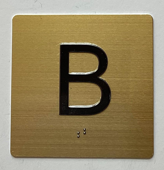 elevator floor number b
