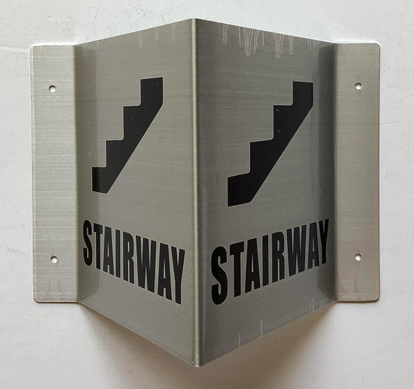 Corridor Stairway sign-Stairway Hallway sign -le couloir Line