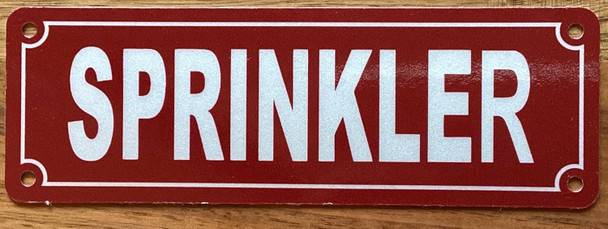 SPRINKLER SIGN