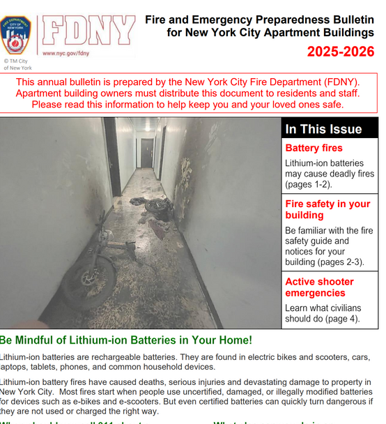 EMERGENCY PREPAREDNESS BULLETIN