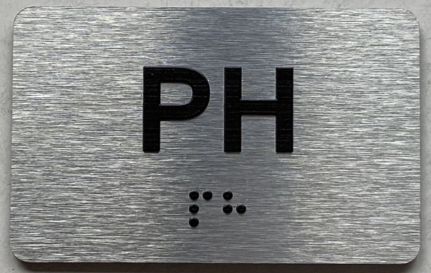 APT# PH SILVER Sign