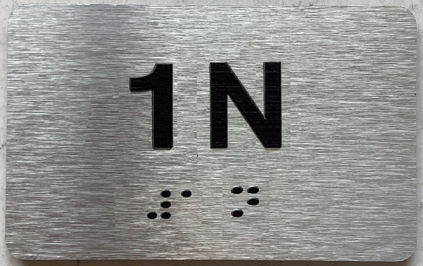 APT# 1N SILVER Sign