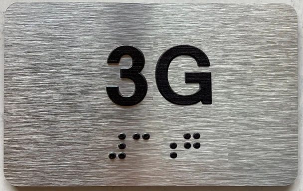 APT# 3G SILVER Sign