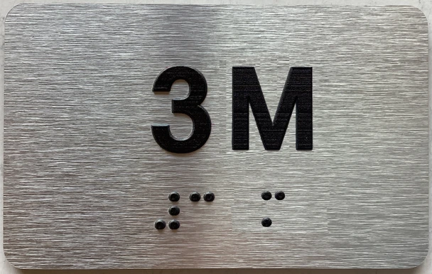 APT# 3M SILVER Sign