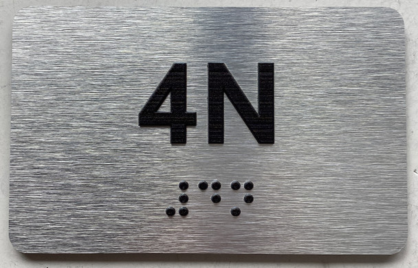 APT# 4N SILVER Sign