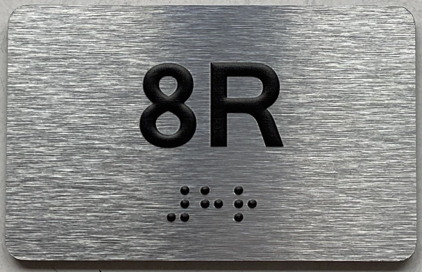 APT# 8R SILVER Sign