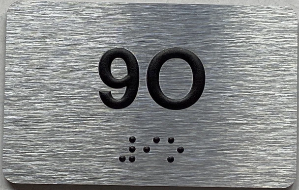 APT# 9O SILVER Sign