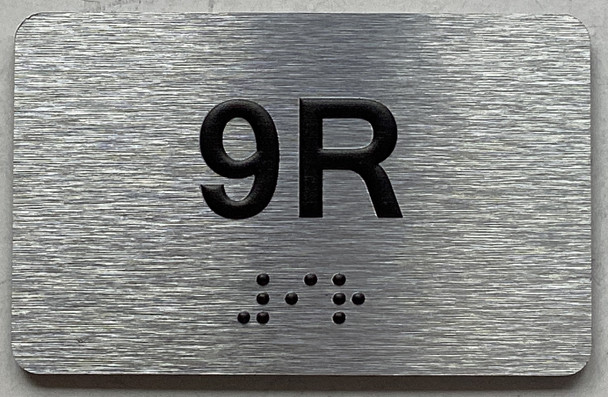 APT# 9R SILVER Sign