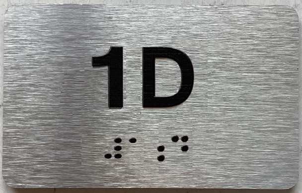 APT# 1D Sign
