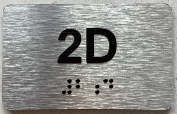 APT# 2D Sign