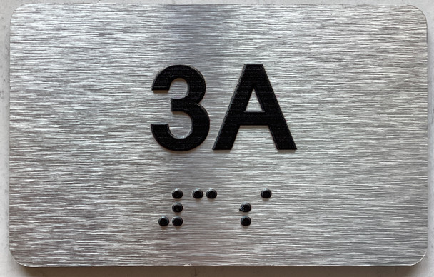 APT# 3A Sign