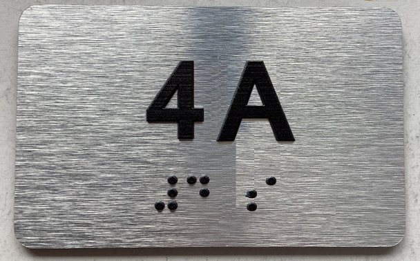 APT# 4A Sign