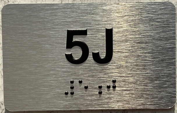 APT# 5J Sign