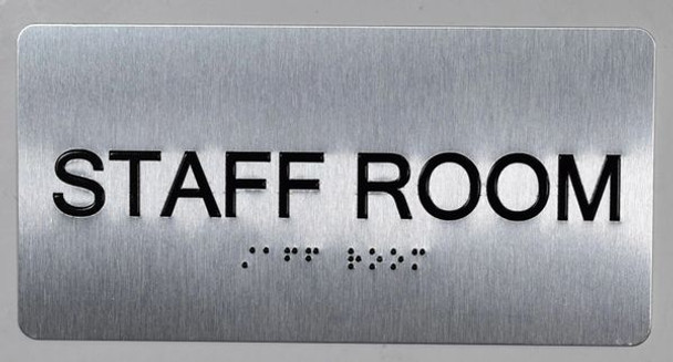 Staff Room  -Tactile Touch Braille  - The Sensation line -Tactile s