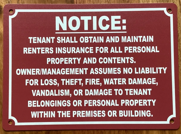 notice-insurance-to-tenant-5x7-red-aluminum.jpg