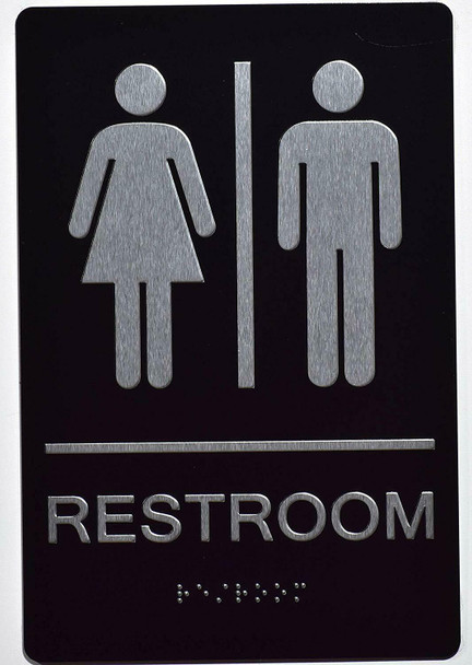 Unisex ACCESSIBLE Restroom  -Tactile s  The Sensation line