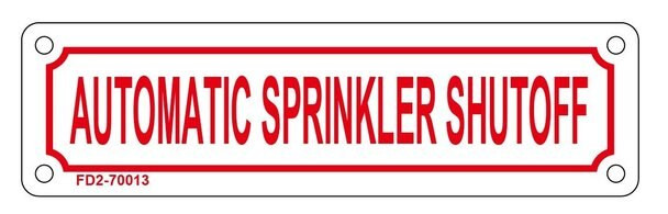 AUTOMATIC SPRINKLER SHUTOFF