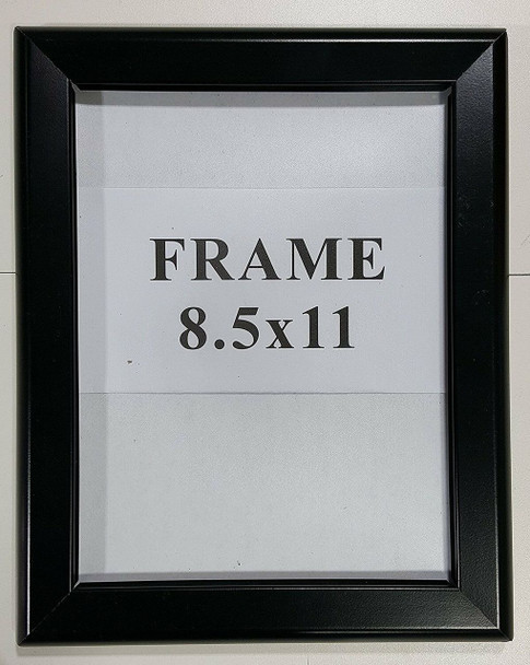 Lobby Frame Black , es Front Loading Quick Poster Change, Wall Mounted, HEAVY DUTY