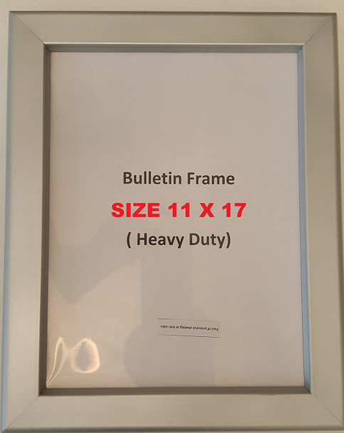 Hallway/Lobby Notice Frame  ( Heavy Duty - Aluminum)