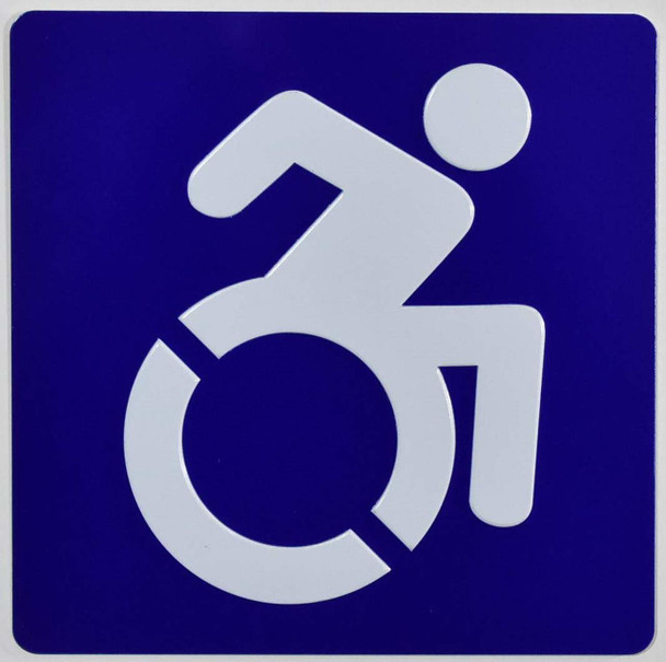 ADA-International Symbol of Accessibility (ISA)  Tactile s