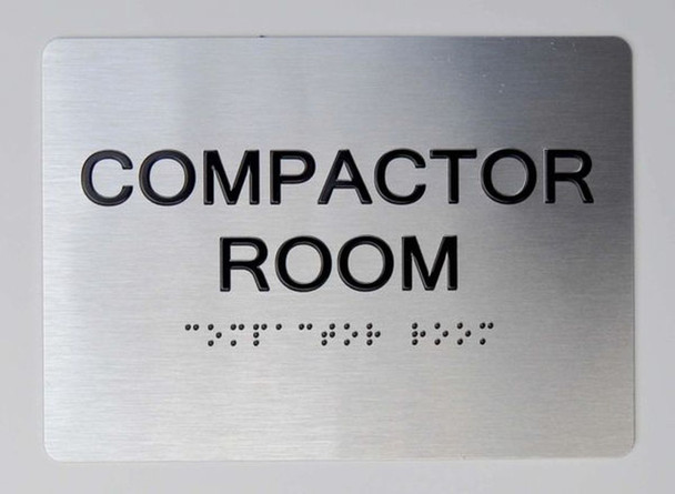 Compactor Room ADA  -Tactile s The Sensation line