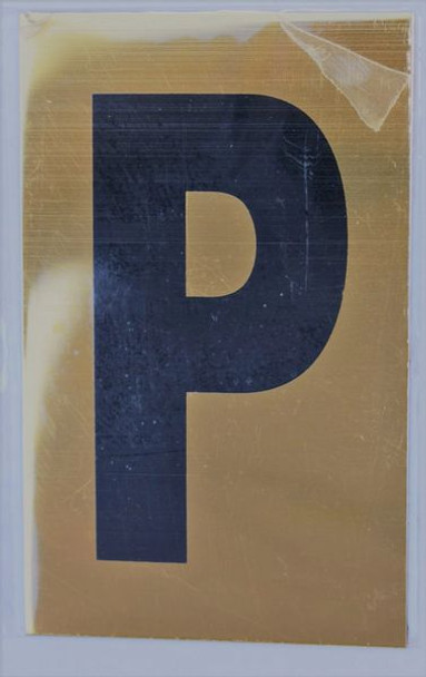 Apartment number sign P