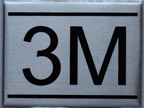 APARTMENT NUMBER SIGN - 3M