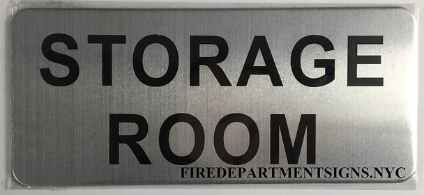 Storage Room Signage