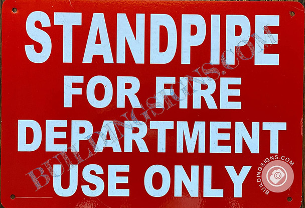 Standpipe for FIRE Department