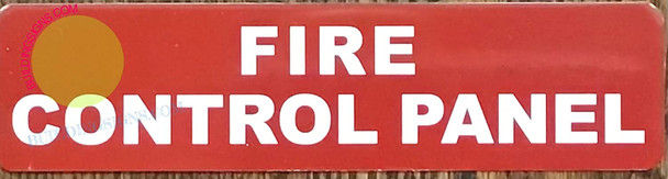 FIRE Control Panel Sign