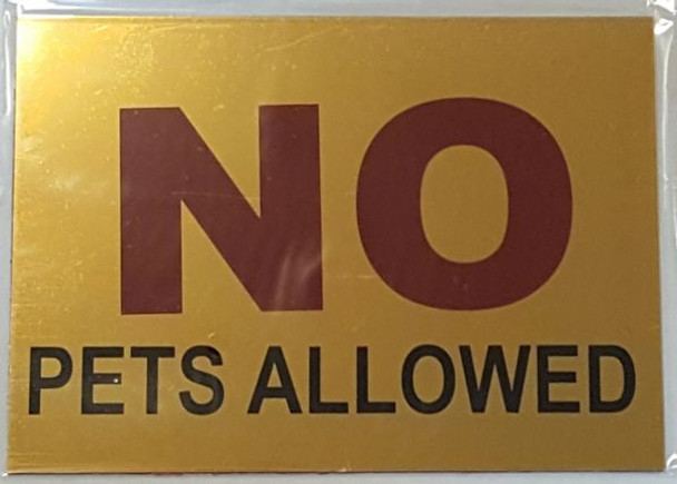 NO PETS ALLOWED