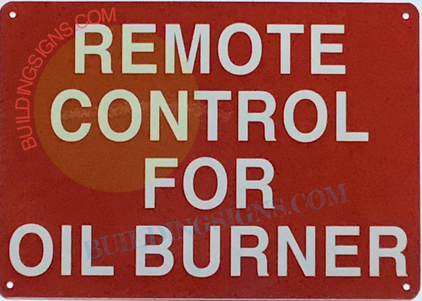 REMOTE CONTRL FOR OIL BURNER