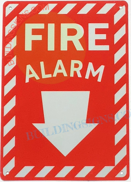 FIRE ALARM PANEL INSIDE SIGN