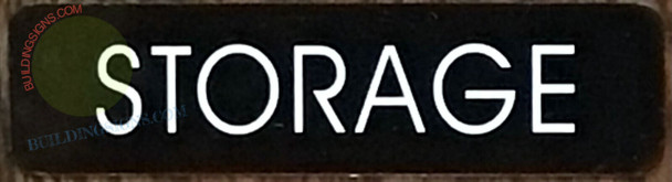 STORAGE SIGN