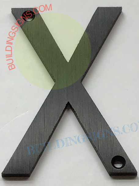 LETTER-X-GLOSS SIGN