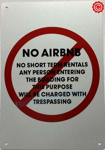 NO SHORT TERM RENTALS- NO AIRBNB SIGN
