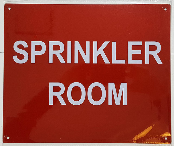 Sprinkler Room Sign