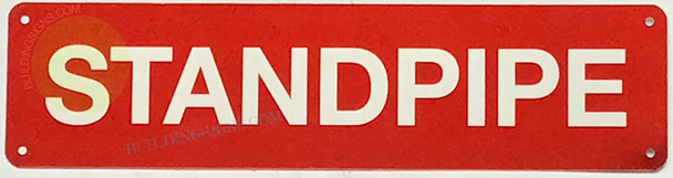 STANDPIPE SIGN