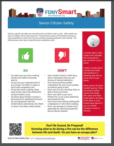 SENIOR CITIZEN SAFETY