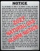 GAS BUILDING: 6 Family |Fireproof -NON Combustible | HPD required Signs Package (SILVER, Aluminum, COMES WITH DOUBLE SIDED TAPE)-The Silver Line