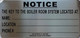 NOTICE KEY TO THE HEATING ROOM SYSTEM LOCATED SAFETY SIGN HPD NYC SAFETY SIGN