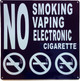 NYC NO SMOKING NO VAPING NO ELECTRONIC CIGARETTE SIGN