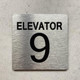 HPD ELEVATOR NUMBER 7 THE PARK AVE LINE SIGN